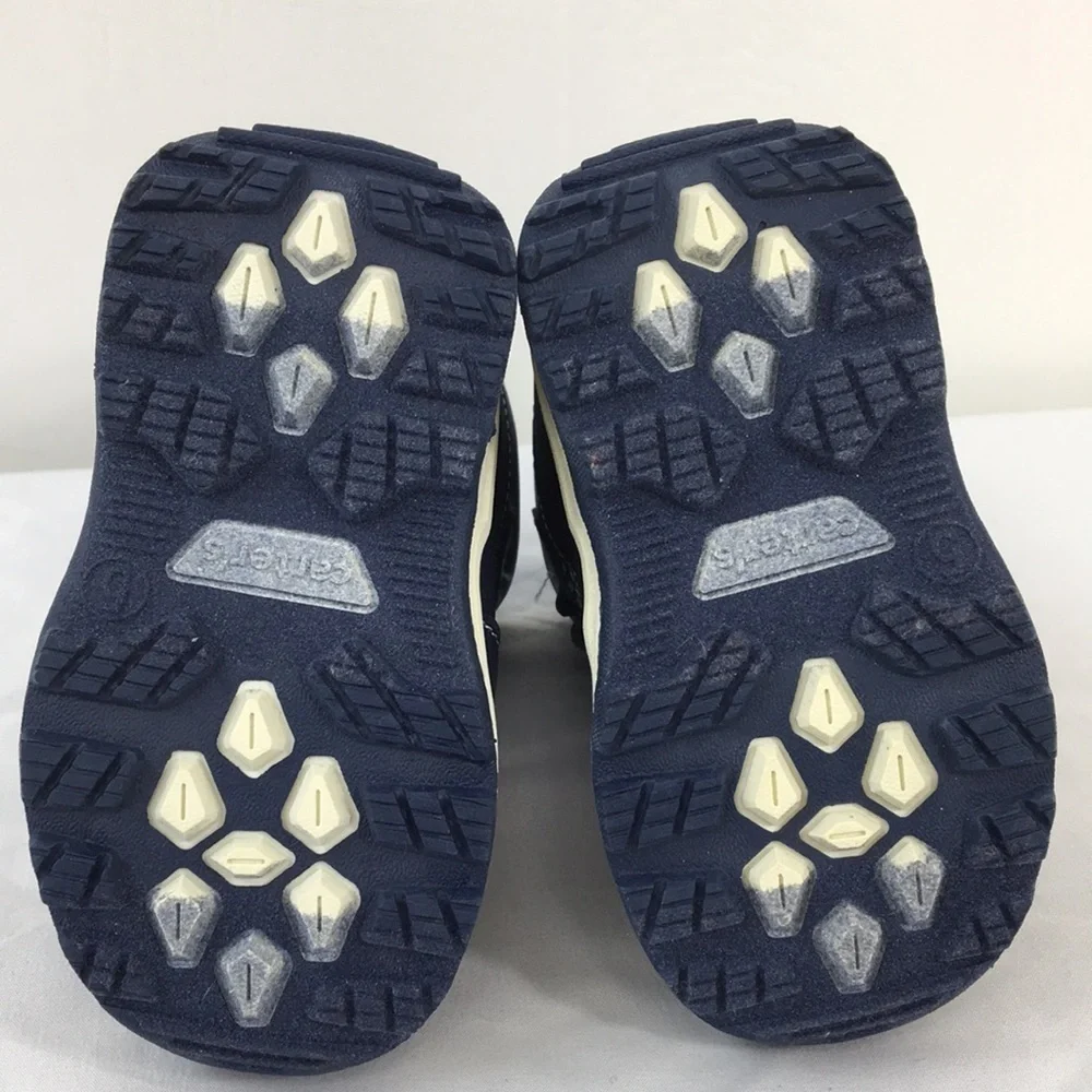 Carters Unisex Uphill Navy Snow Boot Size 5 Brand NEW With Tags